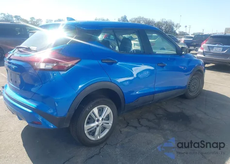 2021 Nissan Kicks S Xtronic Cvt from USA, damaged, VIN 3N1CP5BV0ML505837